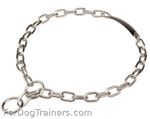 Fur Saver Dog Collar Steel Chromium Plated is an  excellent choice